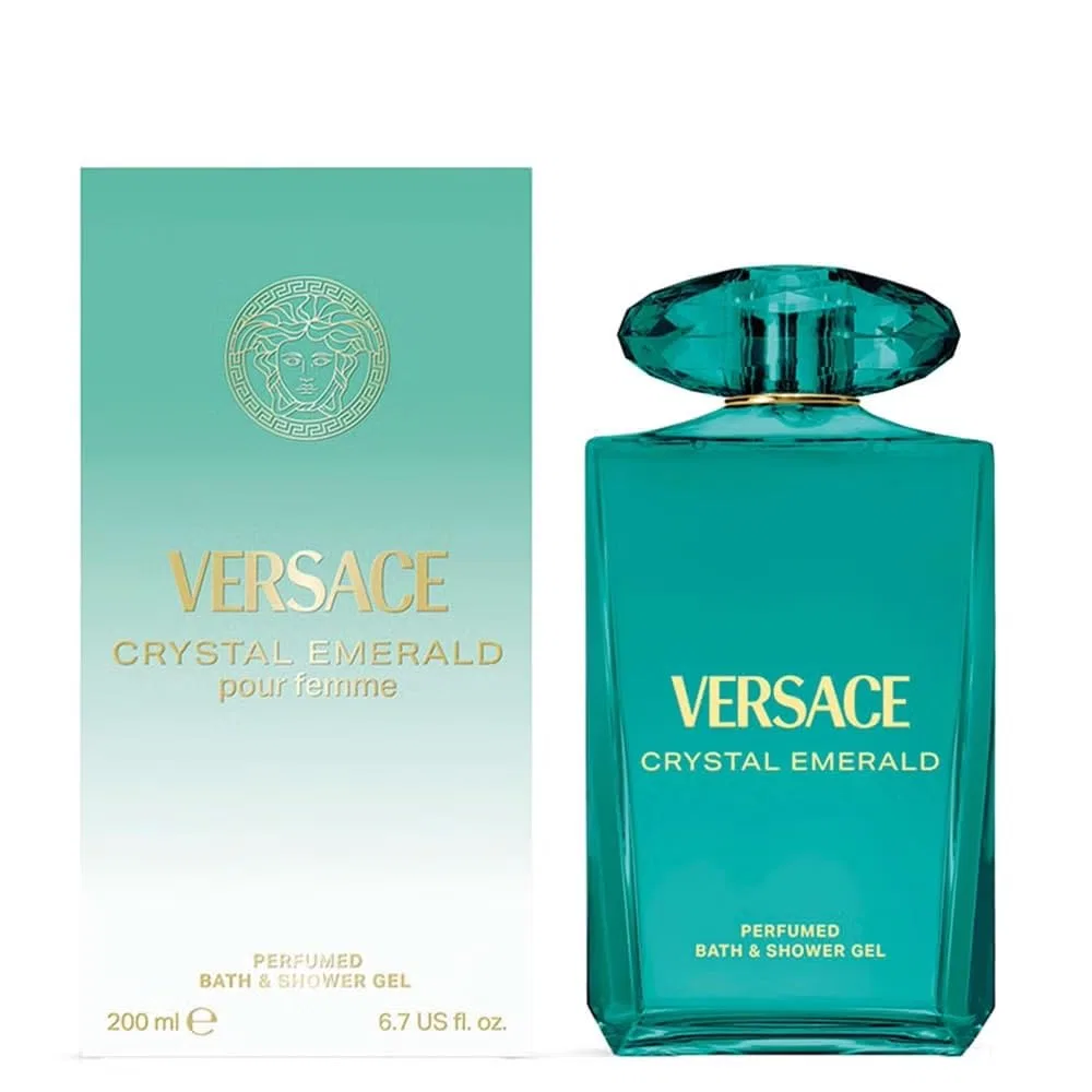Гель для душа парфюмированный Versace Crystal Emerald, 200 мл