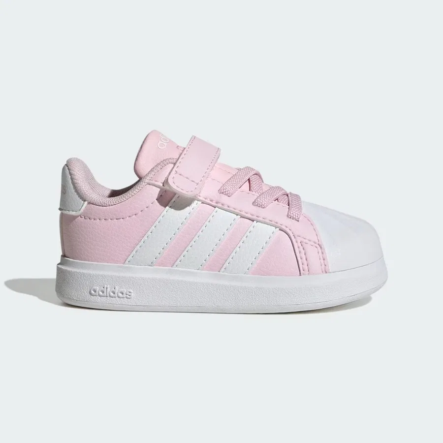 Детские кроссовки с повседневным дизайном Streettalk El I adidas, Розовый