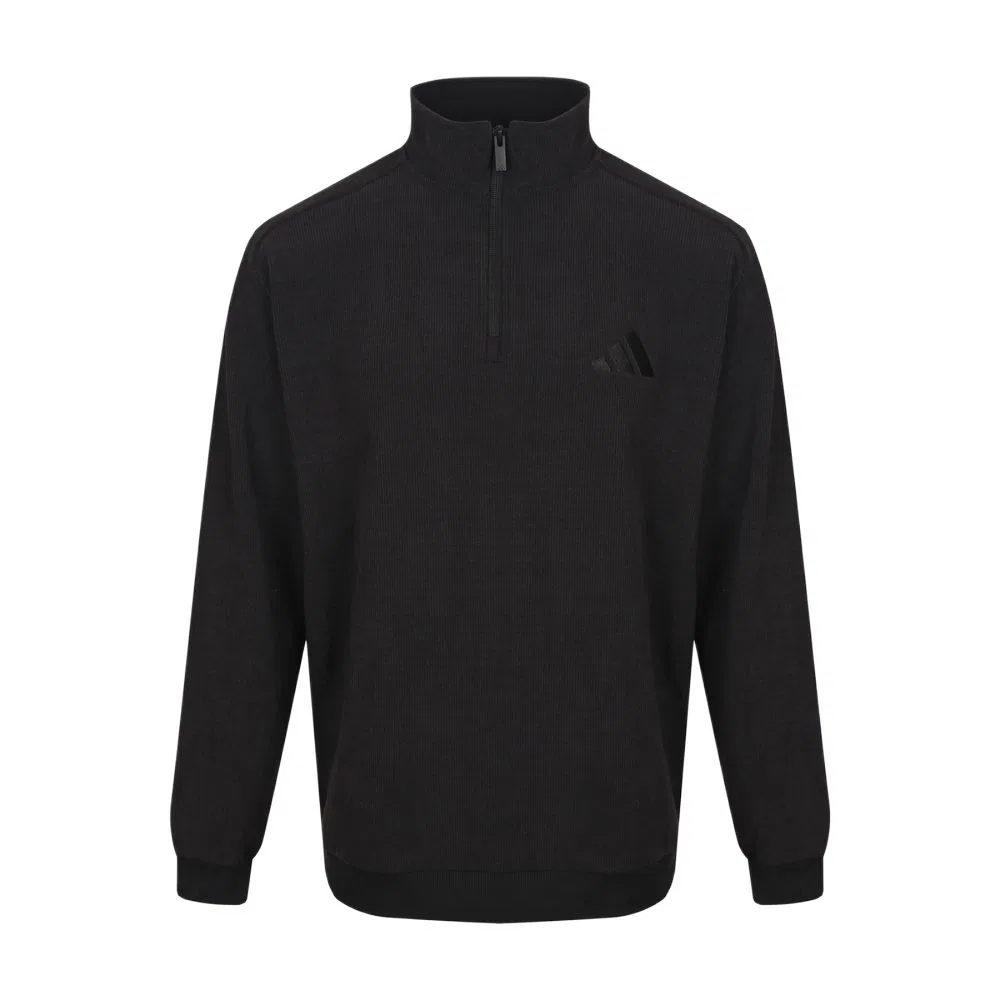Мужской свитшот с воротником-стойкой Adidas, Black