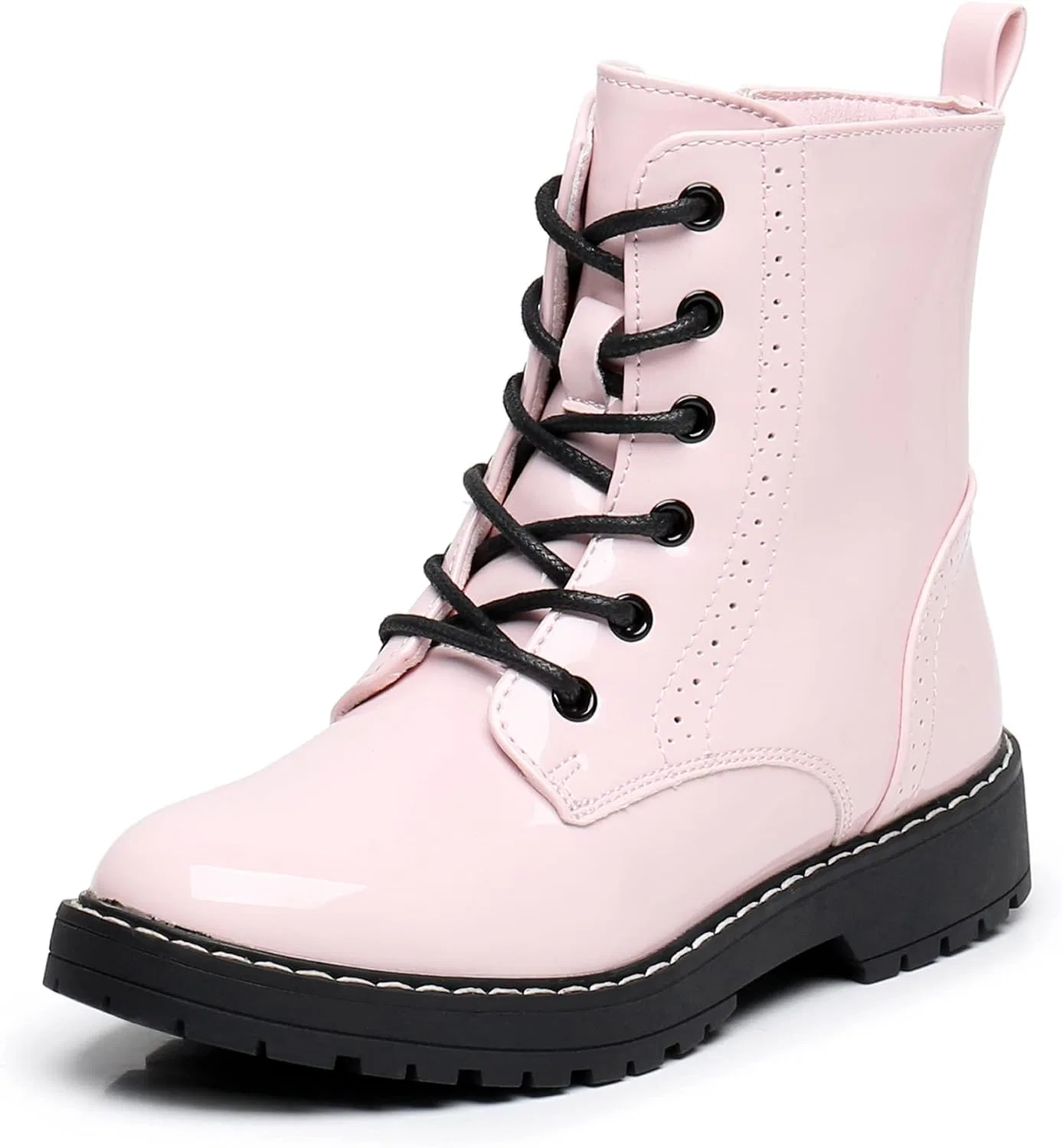 Детские ботинки для девочек на молнии Apakowa, Lightpink