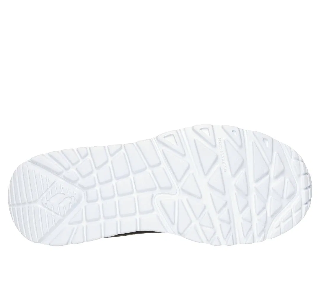 Детские кроссовки с принтом UNO Lite Skechers, 2-Black Rose Gold — фото 3