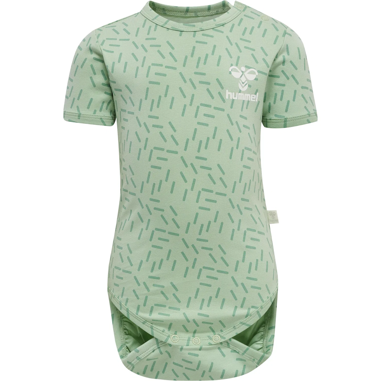 Детский боди из био-хлопка River Hummel, Grun Grau Graugrun