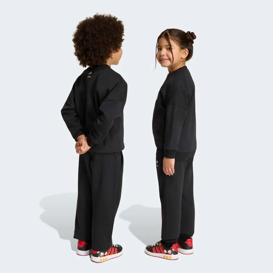 Спортивный костюм с принтом Disney Mickey Mouse adidas, Черный — фото 2