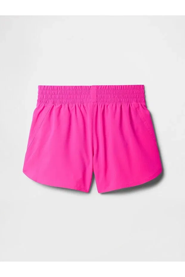Детские шорты для девочек базовые Gap, Pink-005 — фото 3