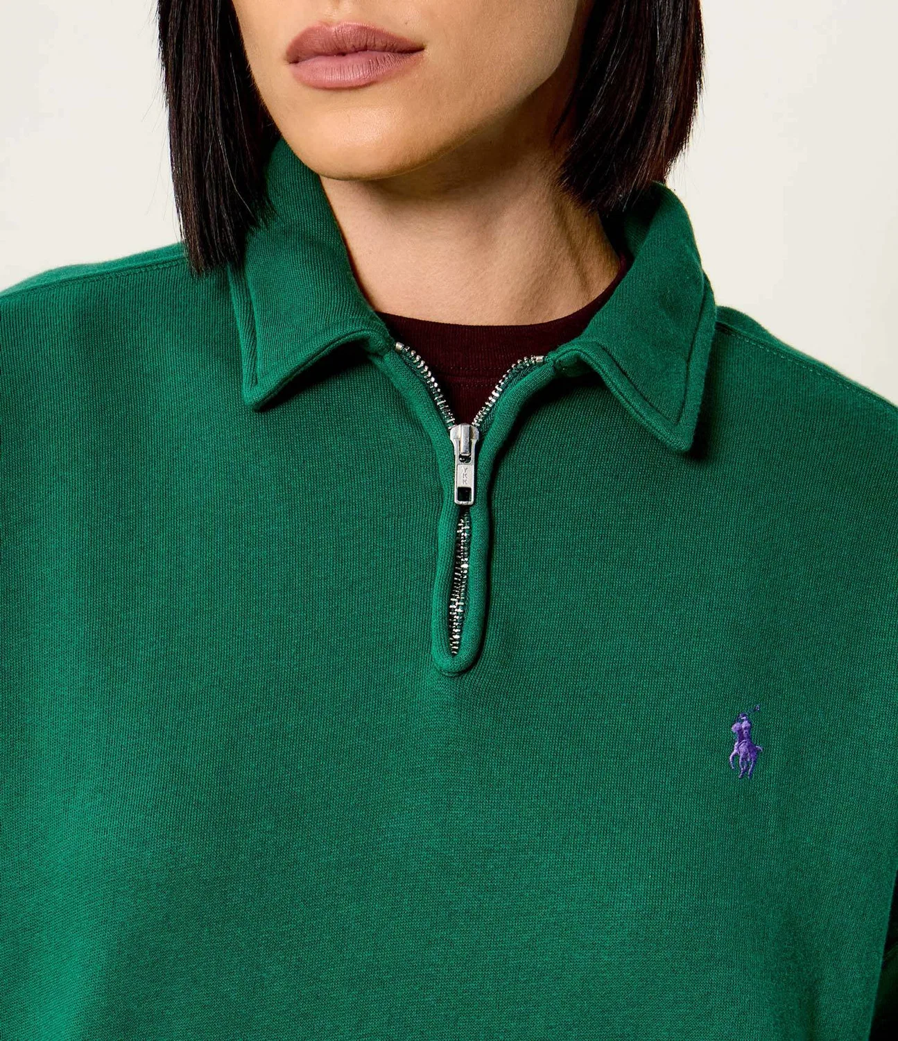 Худи с молнией Polo Ralph Lauren, Verde — фото 4