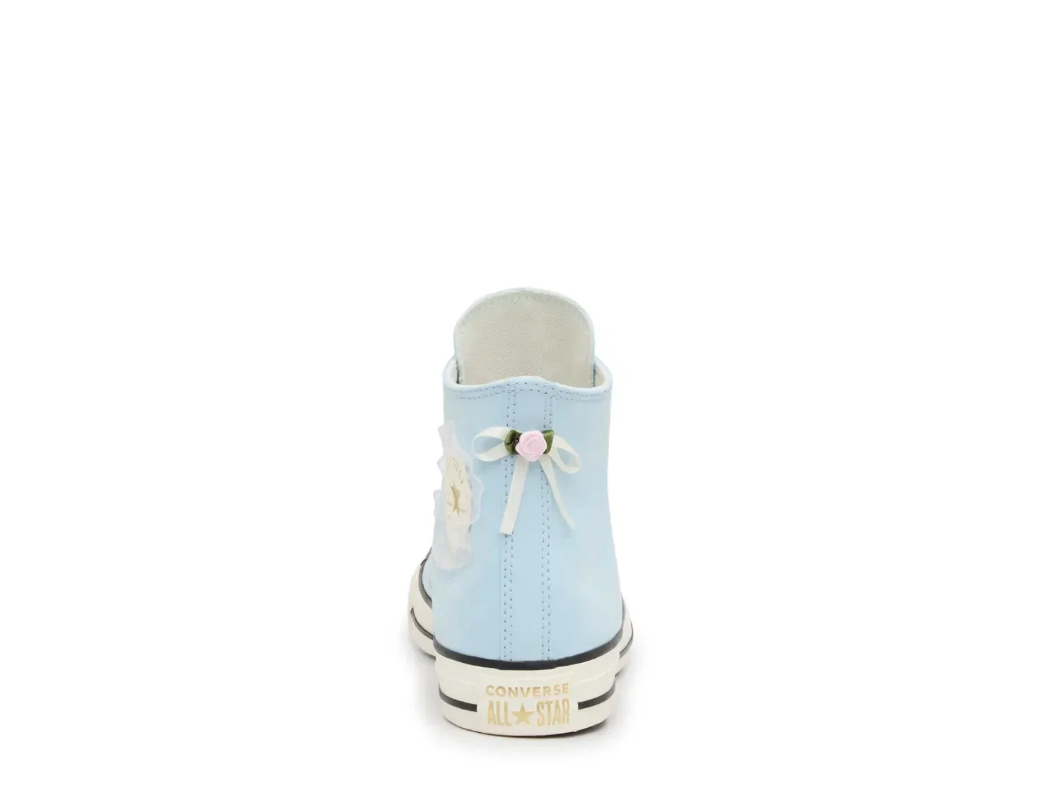 Кеды высокие Chuck Taylor All Star Fancy Floral с цветочным декором, Converse, голубой — фото 4