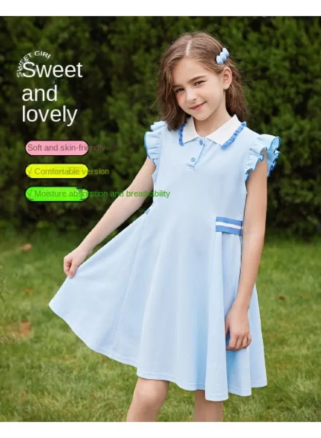 Платье с воротником поло Preppy style Abckids