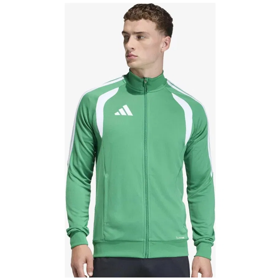 Куртка спортивная Tiro 26 League adidas, Зеленый — фото 2