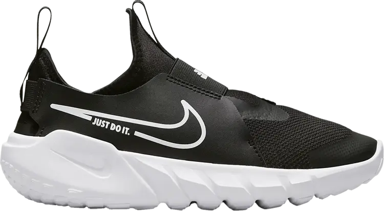

Кроссовки Nike Flex Runner 2 GS 'Black White', черный