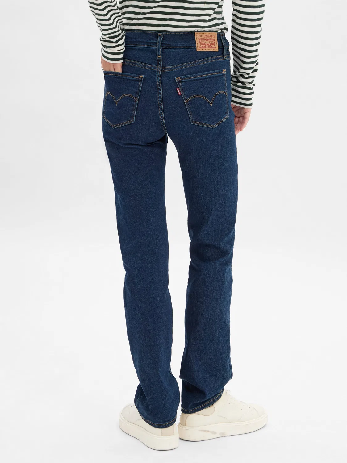 Женские джинсы shaping straight Levi's, Blue Stone