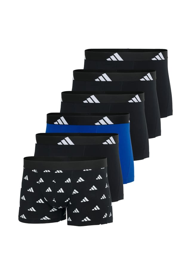 

Ретро шорты/брюки 6 пар в упаковке активный гибкий хлопок Adidas, мультиколор