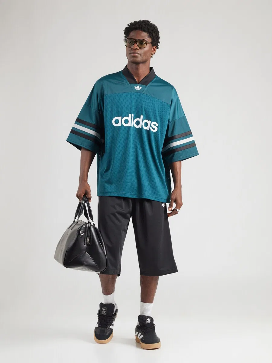 Футболка ADIDAS ORIGINALS цвета «Бетон» — фото 4