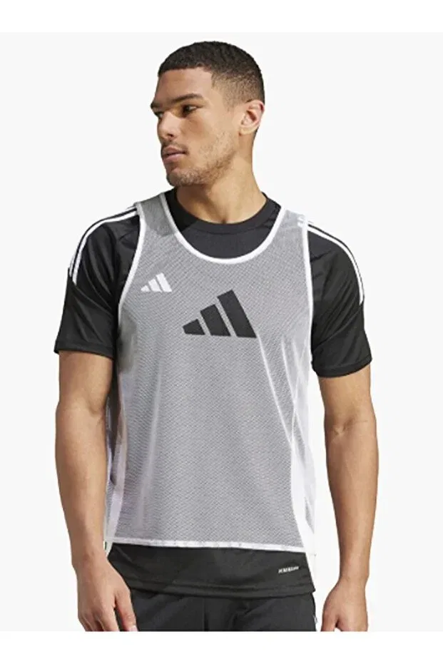 Мужской жилет для спорта с принтом Adidas, White — фото 2