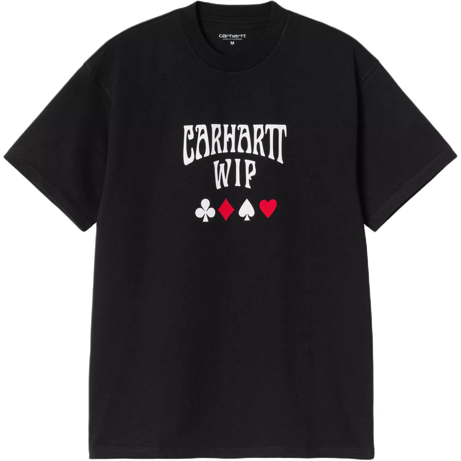 Детская футболка с коротким рукавом SS26 S/S Deck Script Carhartt WIP, Black