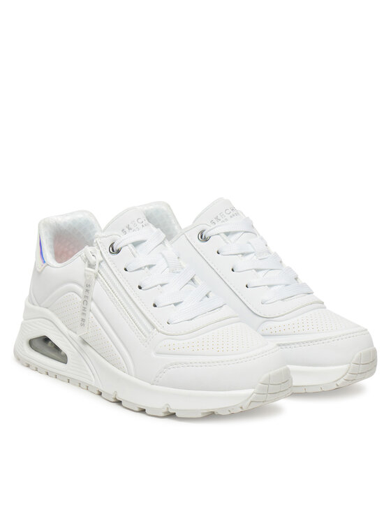 Кроссовки Uno Gen1-Zip And Stride 310554L/WHT Skechers, белый — фото 2