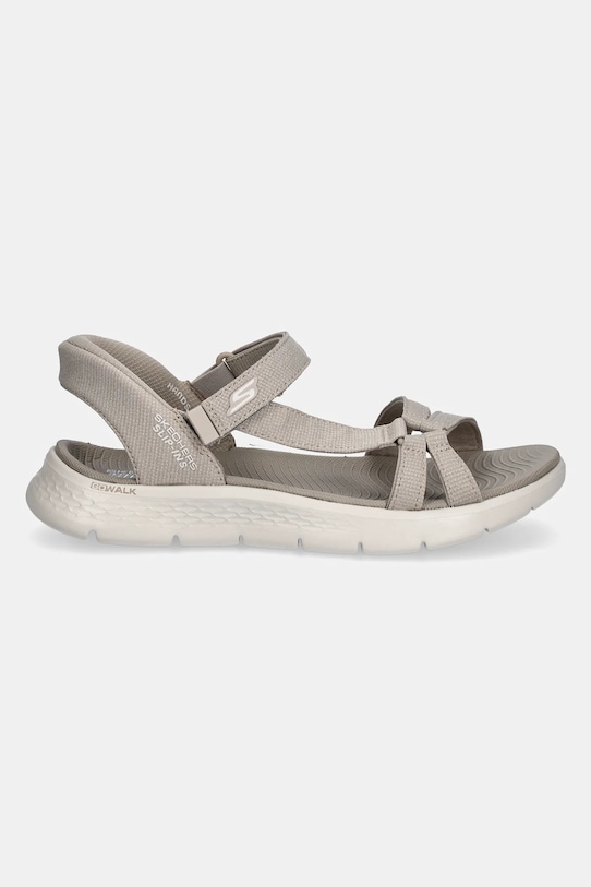 Сандалии Go Walk Flex Skechers, бежевый — фото 2