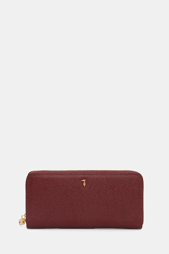 

Кожаный кошелек Trussardi, бордовый