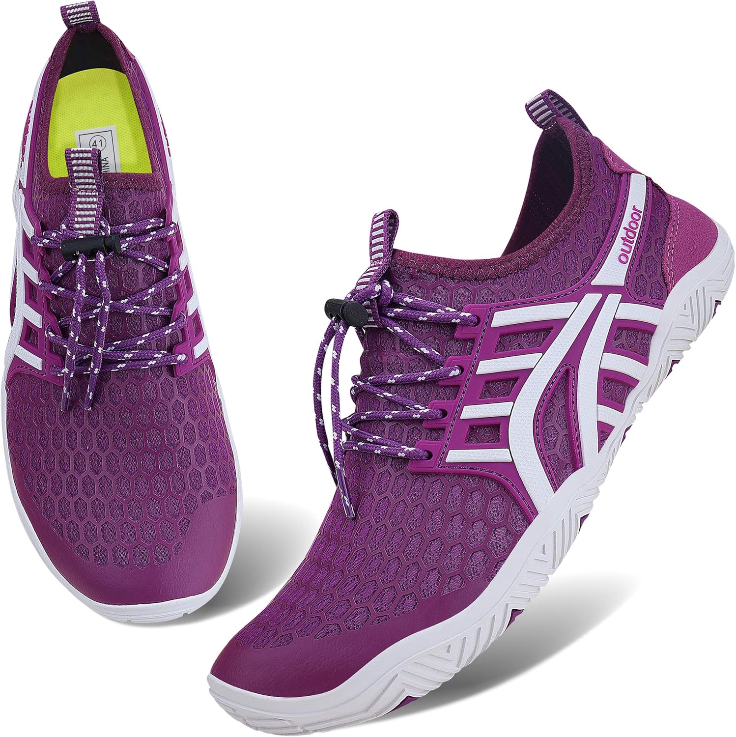 

Мужские и женские водные спортивные кроссовки, слипоны с быстрым высыханием для бассейна, пляжа, серфинга, прогулок и аквапарка Jointlycreating, фиолетовый