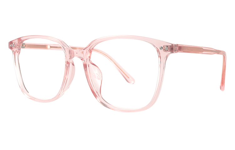 

MUZU Унисекс очки для зрения, 21592-Translucent Pink-C04