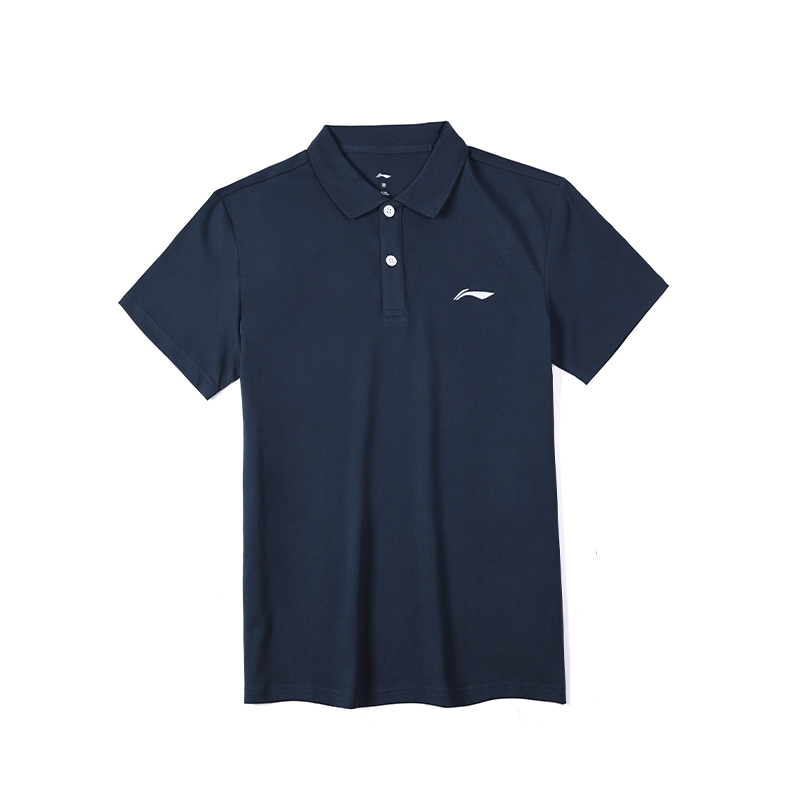 

Футболка поло спортивная LiNing Sports Life Collection мужская Guangdong Blue