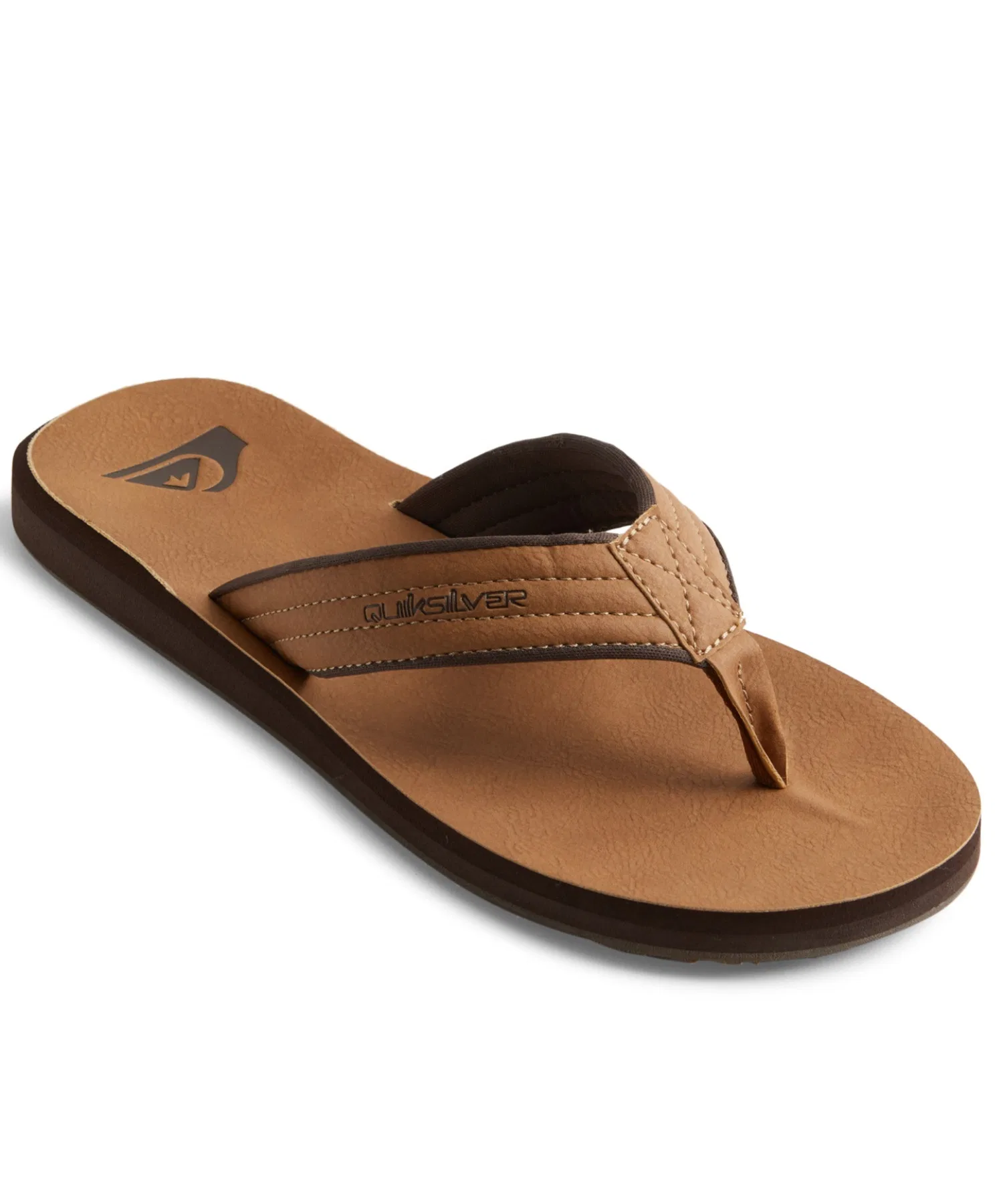 Мужские пляжные сандалии Quiksilver CARVER NUBUCK бежевые