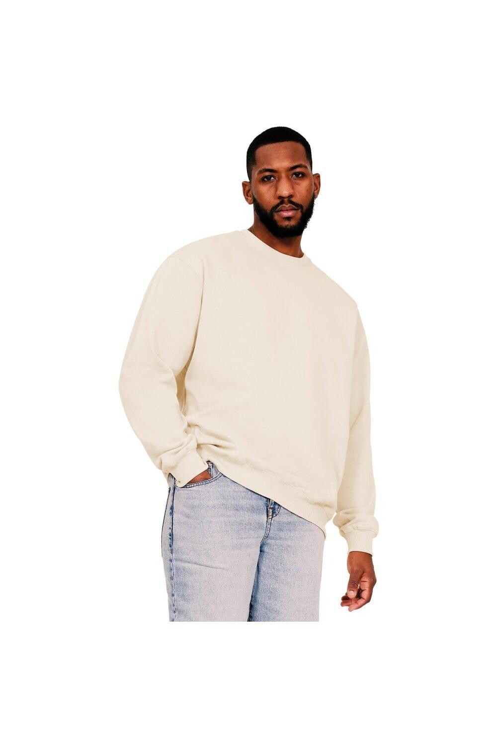 

Толстовка оверсайз из хлопка кольцевого прядения Casual Classics, коричневый