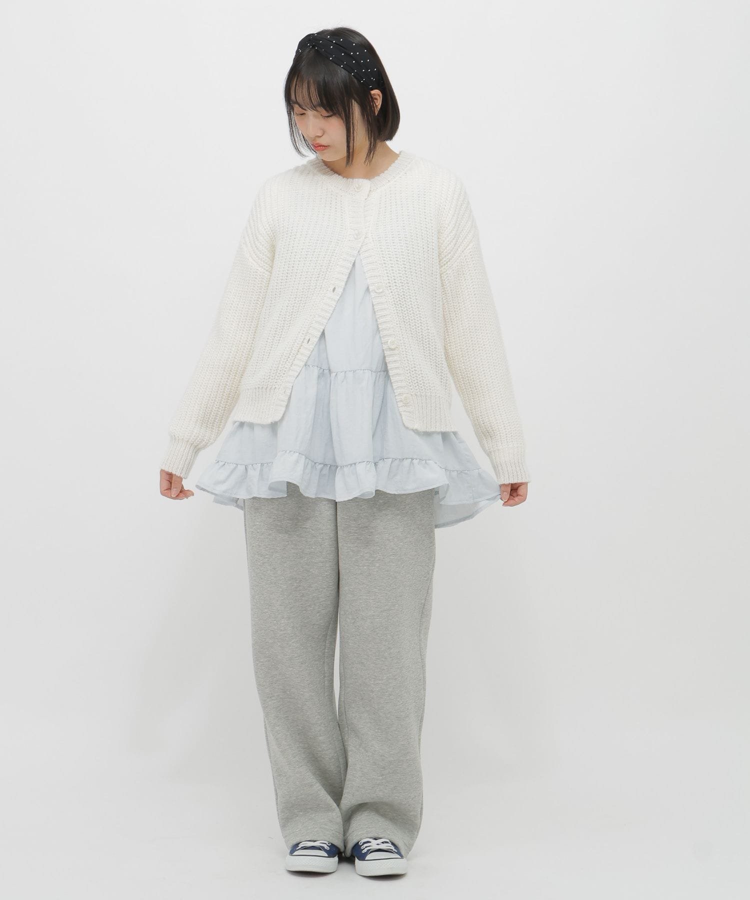 2SET*Кардиган*Туника/И ЛЮБОЙ ДРУГОЙ/636236 GLOBAL WORK, Off White 05 — фото 2