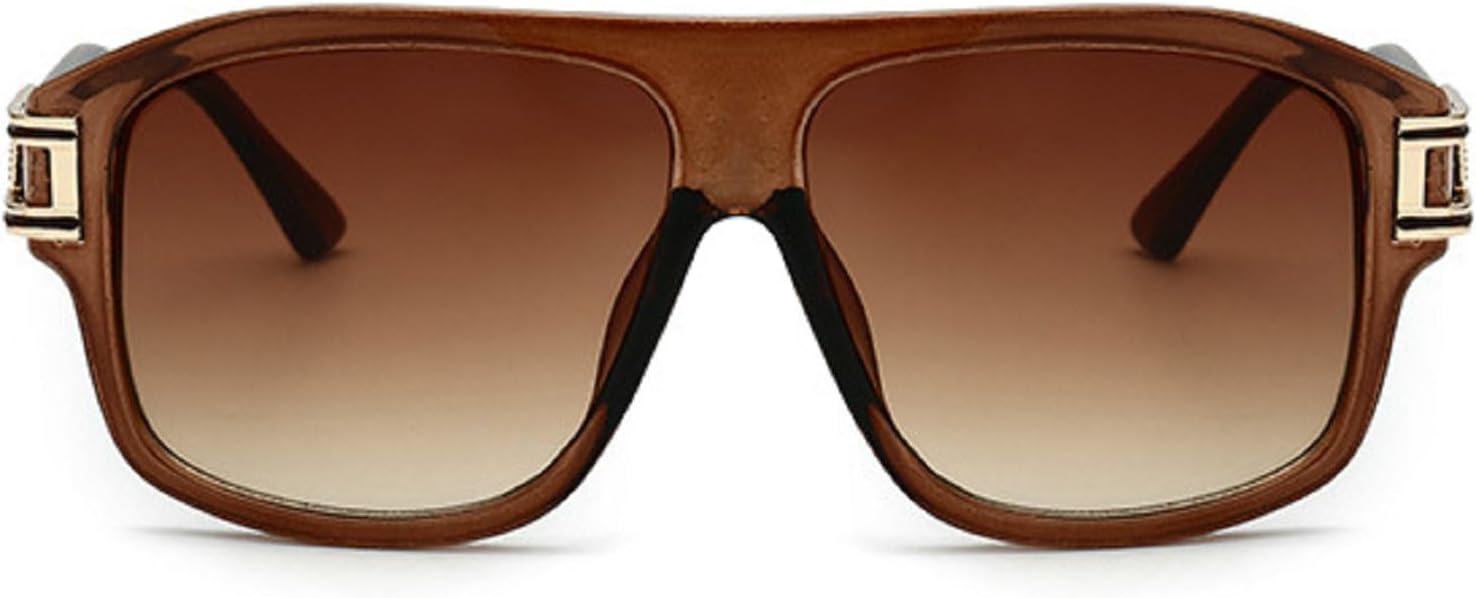 

Популярные модные солнцезащитные очки большого прямоугольного размера для женщин, ретро-очки с леопардовым принтом, защита от УФ-излучения UV400 для мужчин, трендовые квадратные солнцезащитные очки mincl, Brown