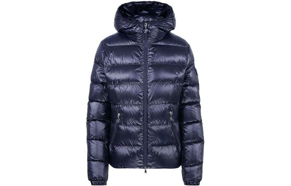 

Пуховик мужской синий Moncler