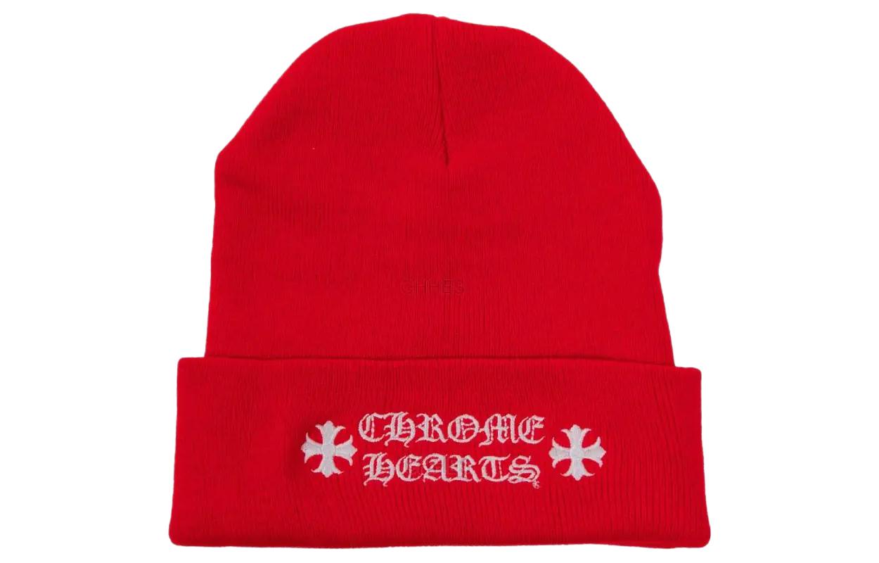 

Chrome Hearts Шапка с логотипом, Red