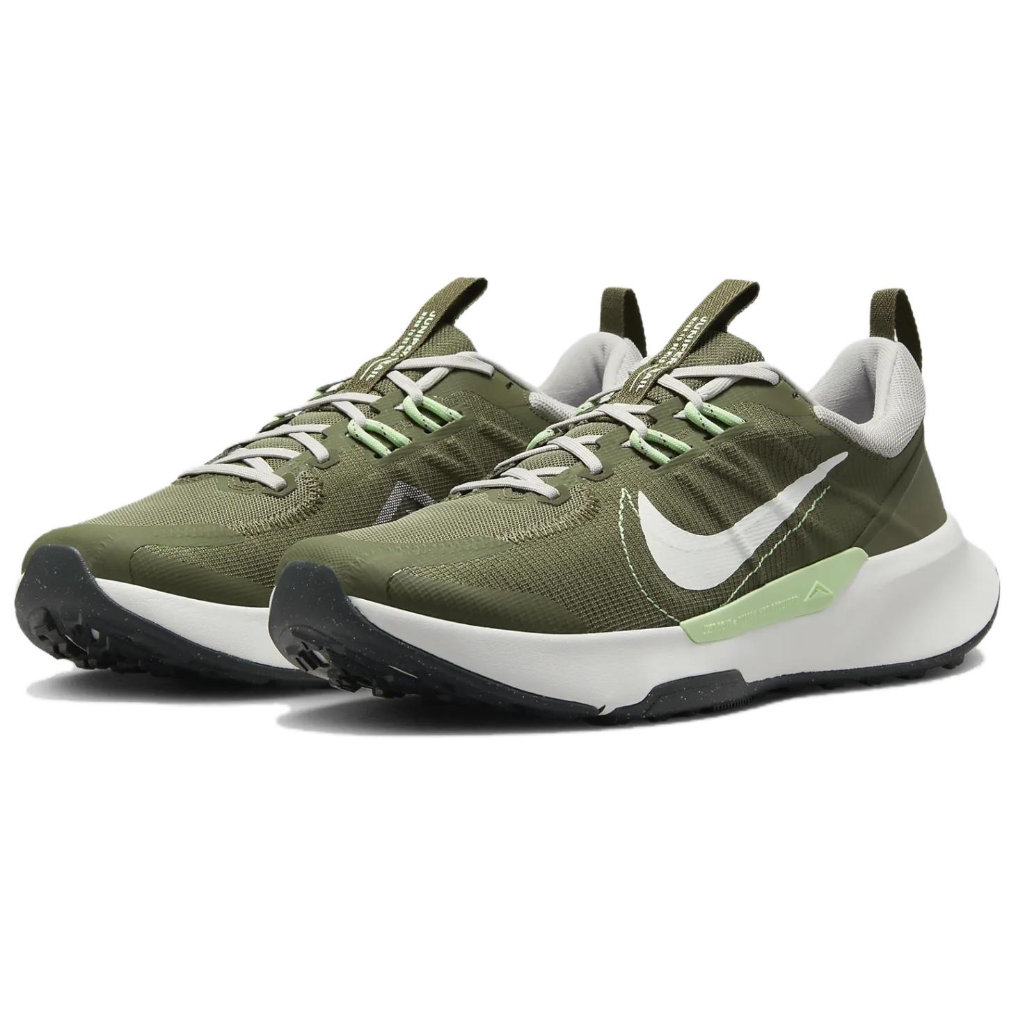Juniper Trail 2 Medium Olive Light Iron Ore Lilac Bloom Summit White Nike, White Green — фото 3