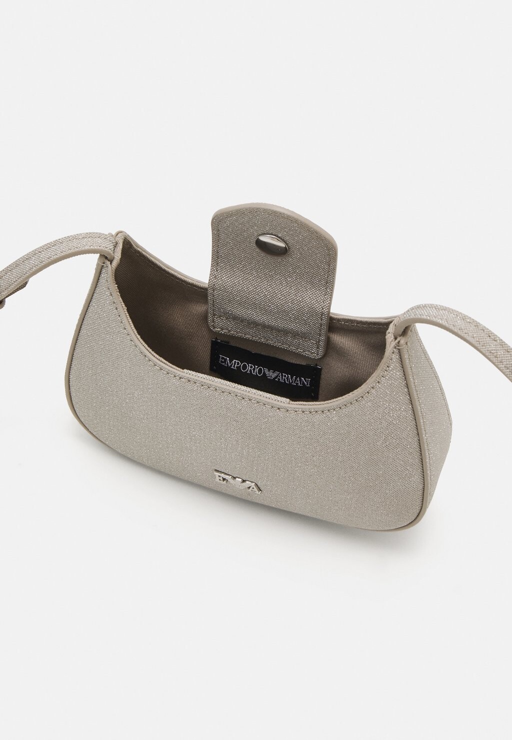 

Сумка через плечо JUNIOR GIRL'S MINI BAG UNISEX Emporio Armani, серебристый