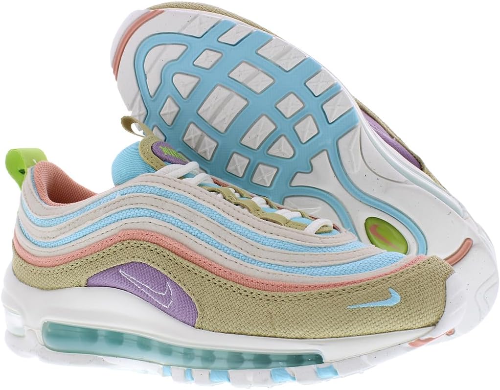 Мужские кроссовки для бега Nike Air Max 97 (GS) Competition, Copa/Sail/Wheat Grass — фото 2