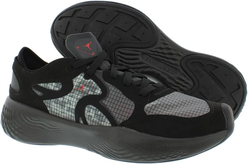 Мужские баскетбольные кроссовки Nike Air Jordan Delta 3 Low DN2647 100, черный/красный — фото 4
