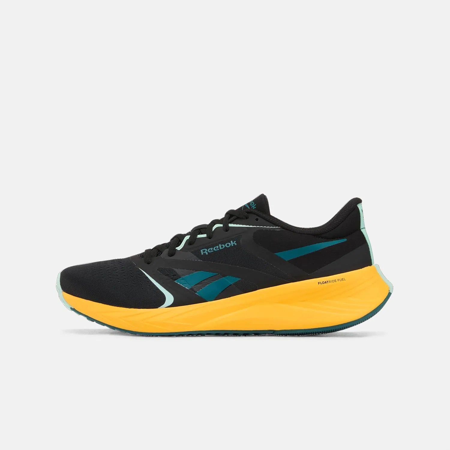 Кроссовки Reebok Unisex Energen Tech Plus 2, Black Golden Haze Glitch Aqua — фото 3