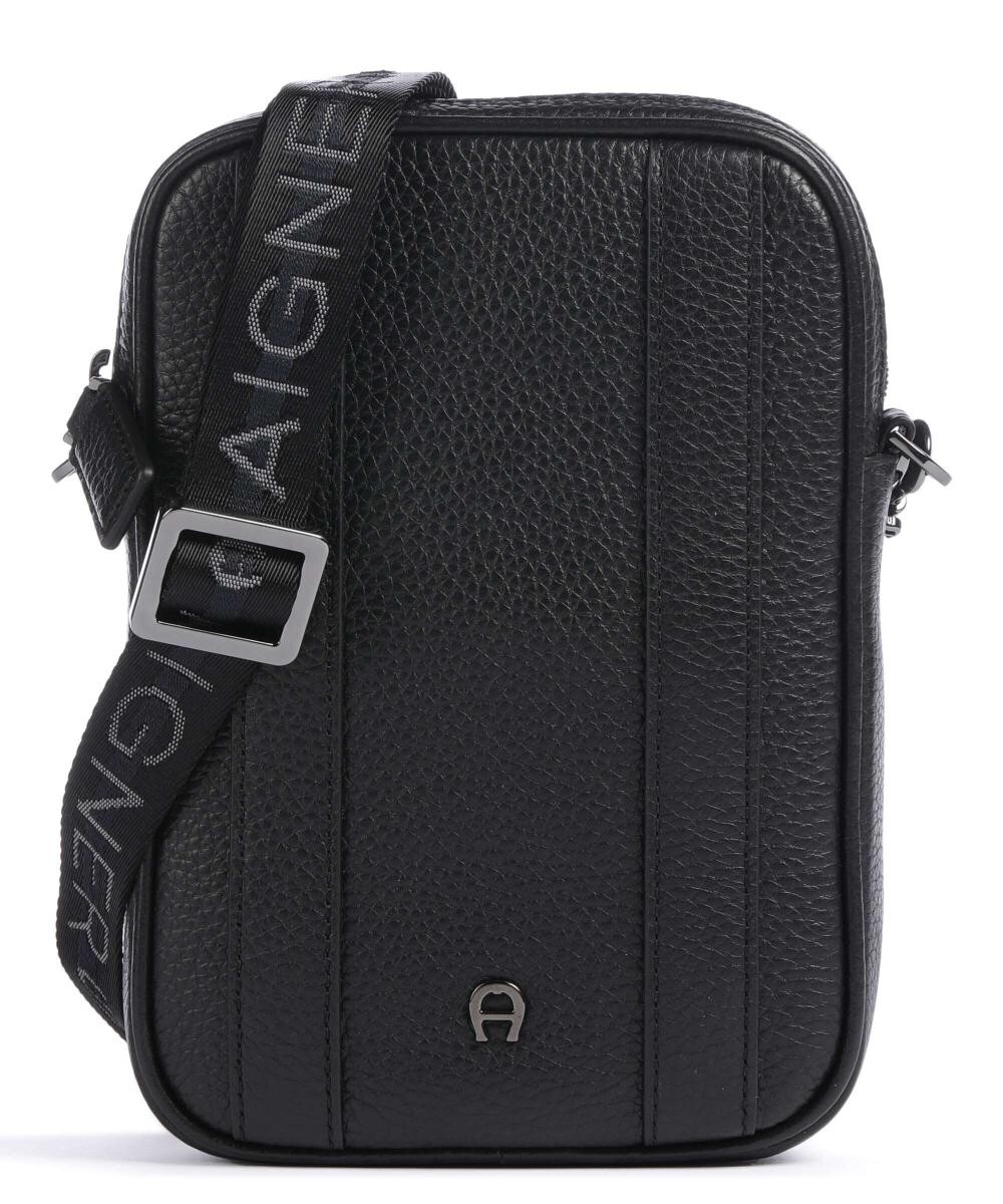

Сумка Diego s из зерненой кожи Aigner, черный