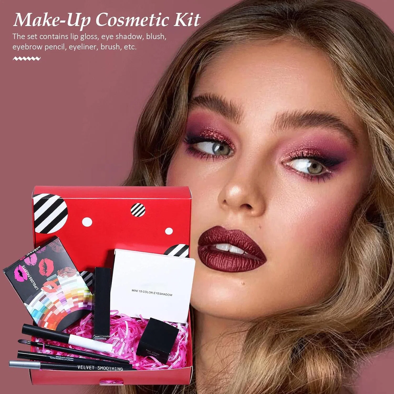 Набор косметики Full Beauty Makeup, 01 Winter Flowers — фото 4
