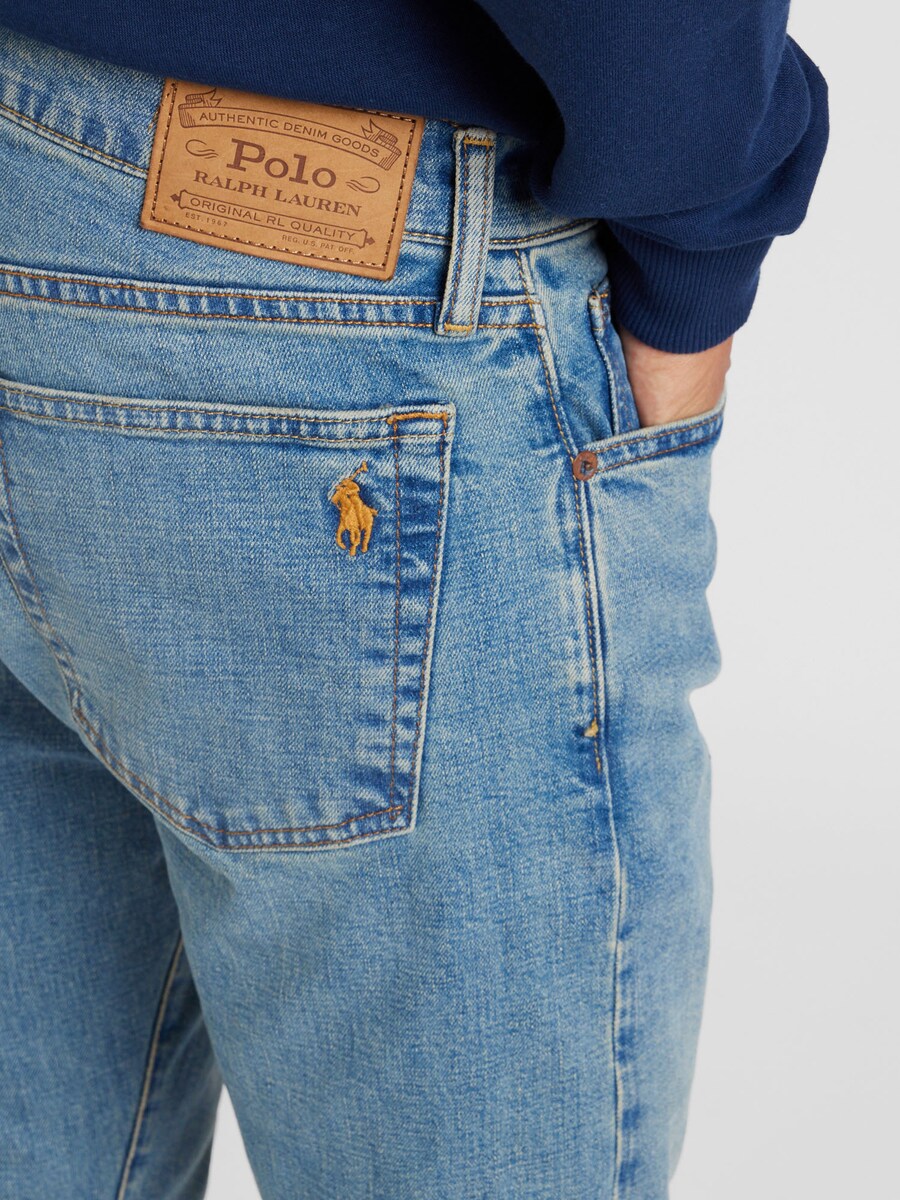 Джинсы Polo Ralph Lauren Slim fit Jeans SSULLIVAN, синий деним — фото 3