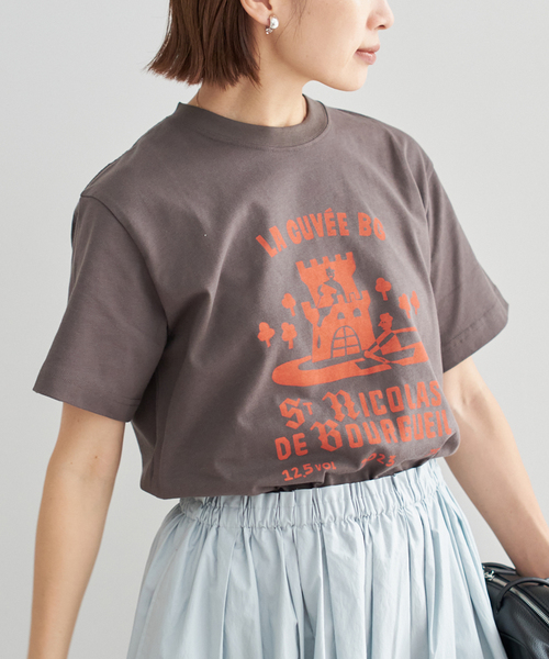 

Футболка, изготовленная на заказ IENA, цвет угольно-серый