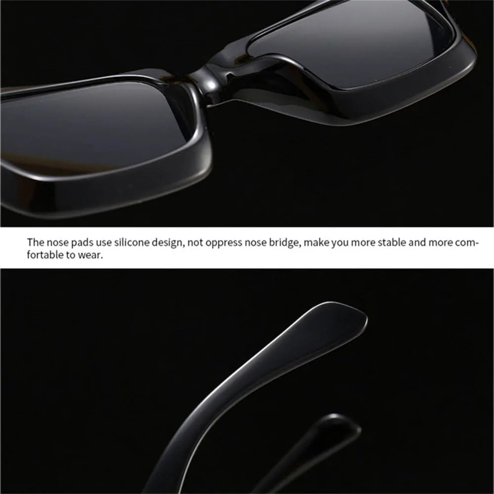 

Модные солнцезащитные очки 2027 года для женщин, ретро, ​​квадратные, сине-фиолетовые, женские солнцезащитные очки с защитой от УФ-излучения UV400 MTZJH, Blue