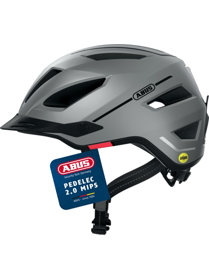 

ABUS Велосипедный шлем Pedelec 2.0 MIPS, серебристый
