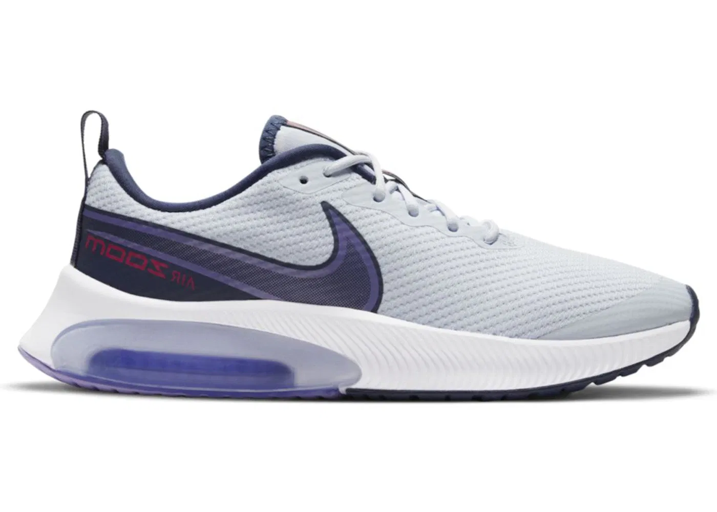 Детские кроссовки Lifestyle Nike Air Zoom Arcadia Nike, Football Grey/Purple Pulse