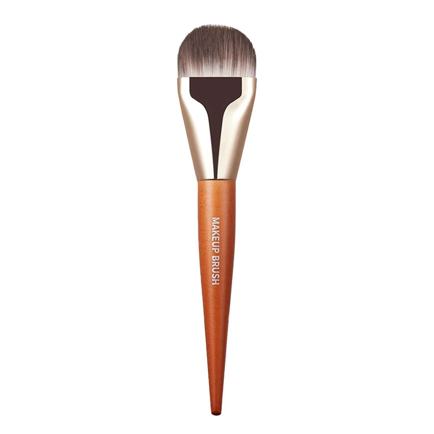 Кисть для макияжа Foundation, 16,5x3,3 см, Generisch, 1 шт, Mehrfarbig