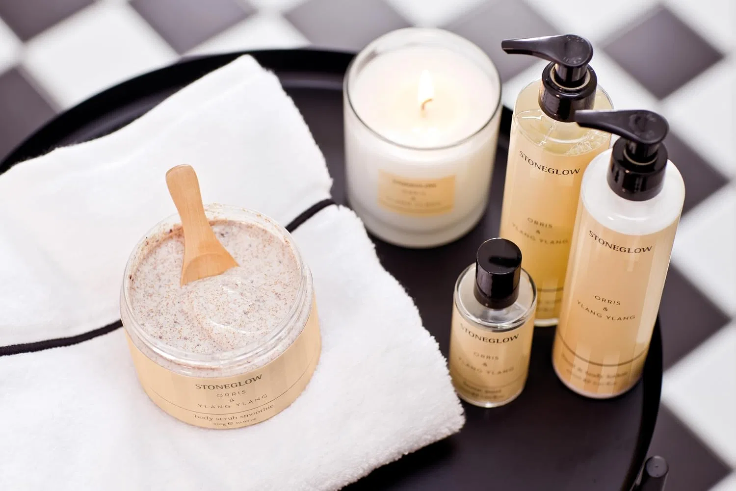 Скраб для тела Smoothie Stoneglow, 310 г, Orris & Ylang Ylang — фото 2