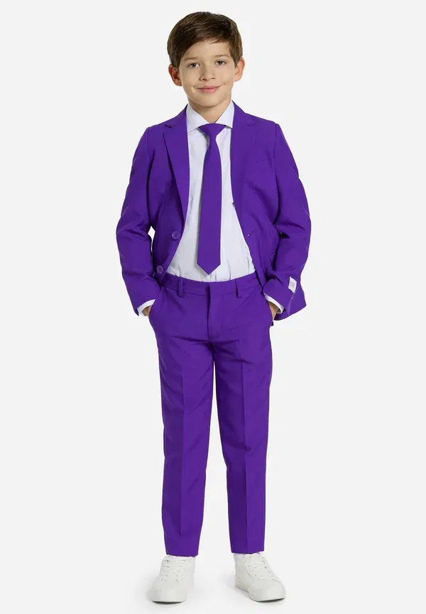 Костюм из полиэстера Solid color set Opposuits, Purple, фиолетовый