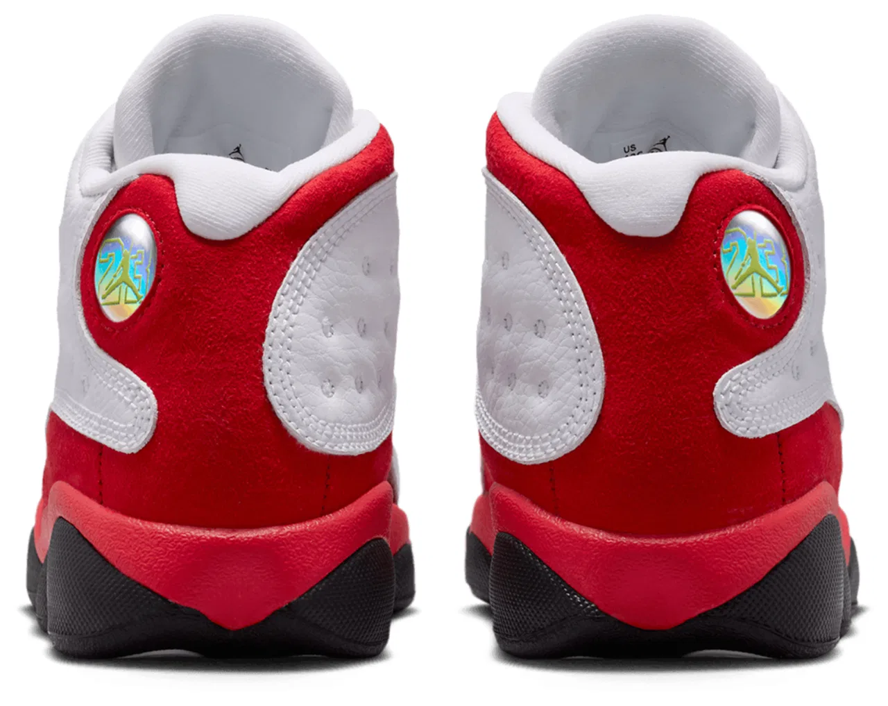 Кроссовки для мальчиков Retro 13 Jordan, цвет White/True Red/Black — фото 3