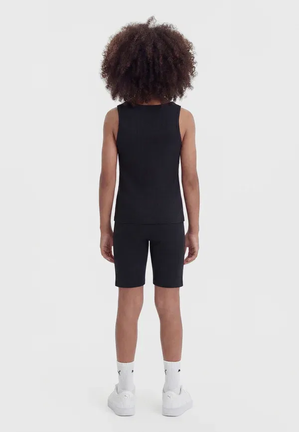 Спортивный костюм из полиэстера и хлопка Set Puma, черный — фото 2