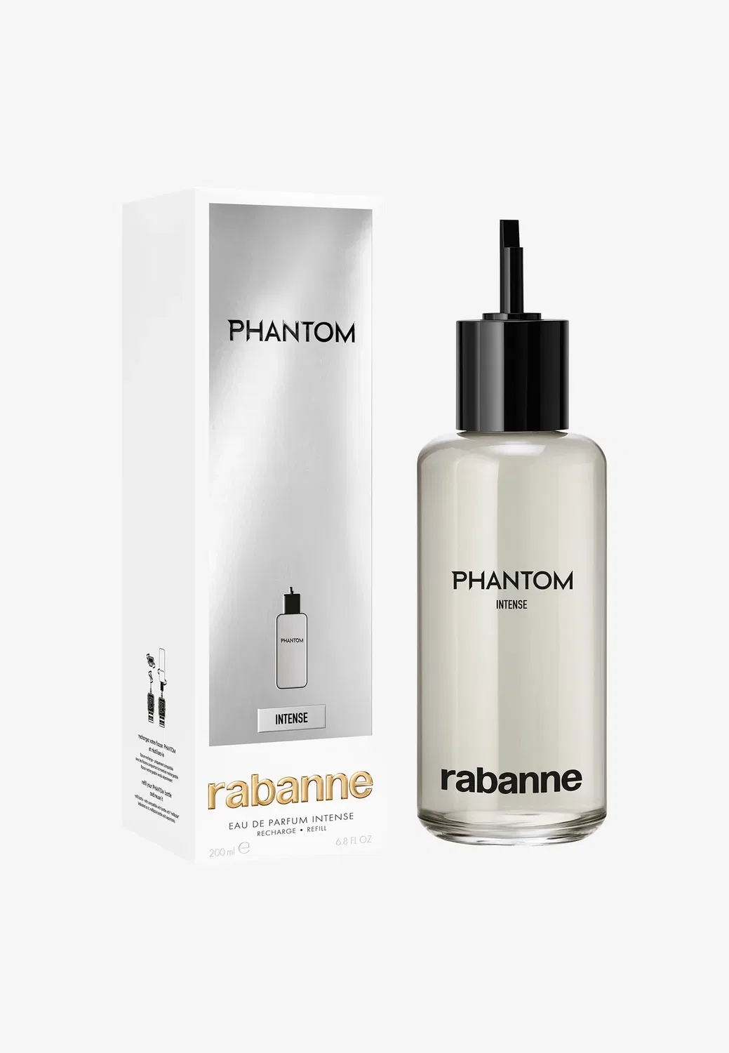 Phantom интенсивная парфюмированная вода интенсивный сменный блок - парфюмированная вода Rabanne Beauty, 200 мл — фото 2