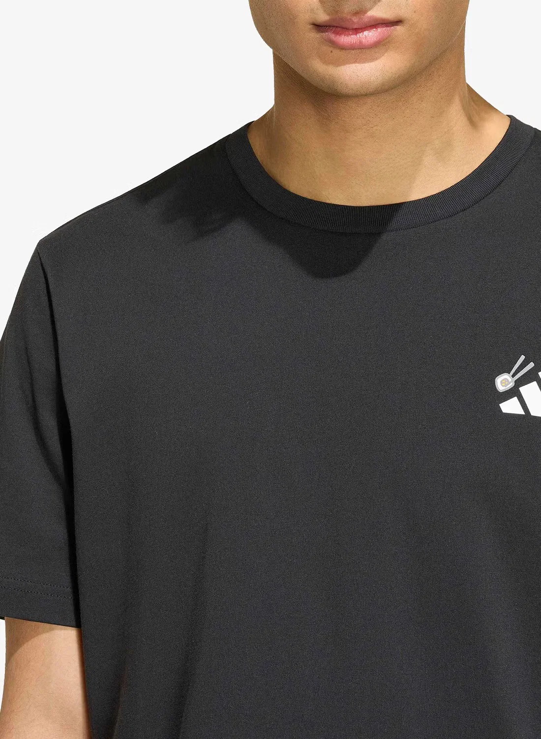 Футболка с принтом Sushi Logo Graphic Adidas, черный — фото 3
