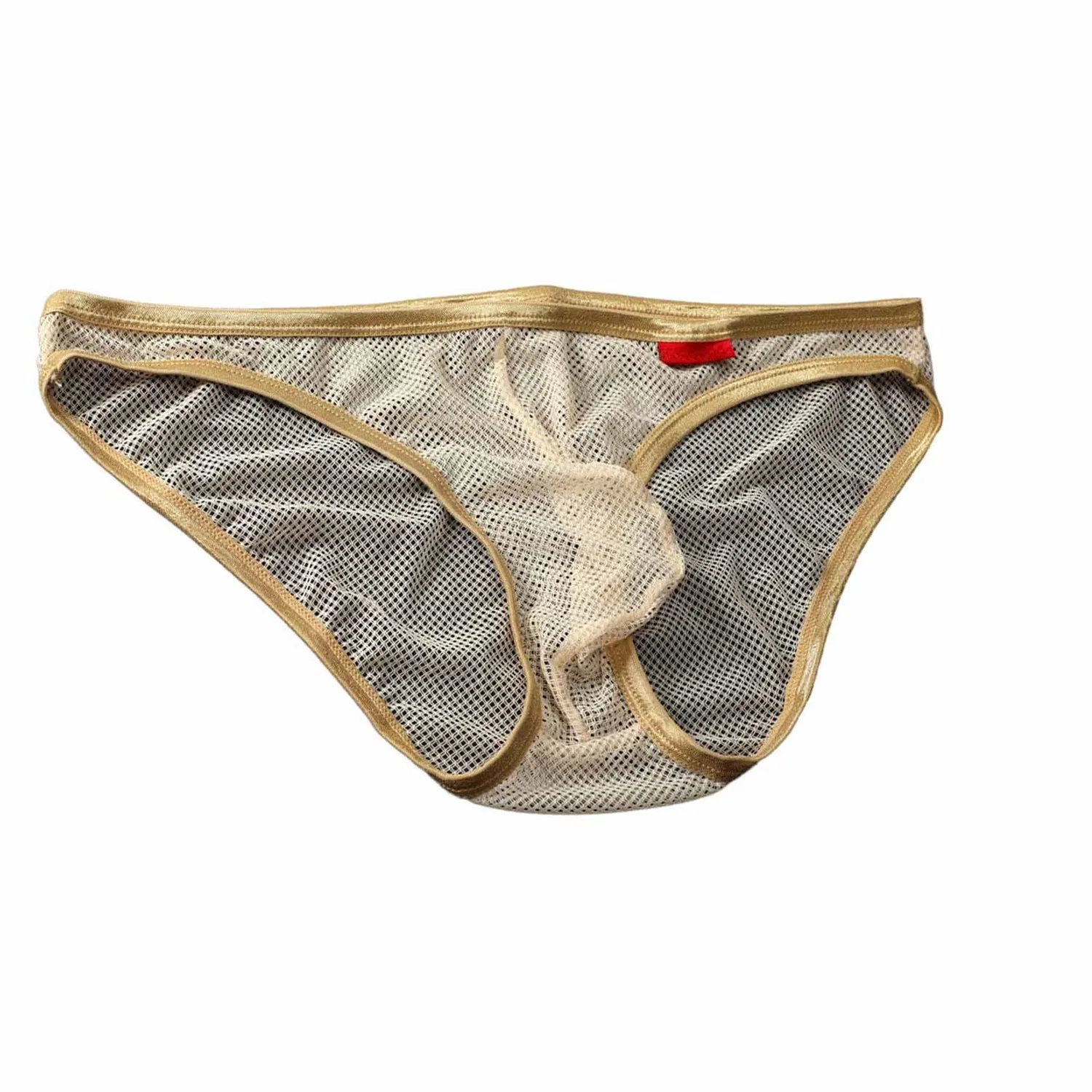 Мужские термобрюки с завязкой на поясе, Beige-b